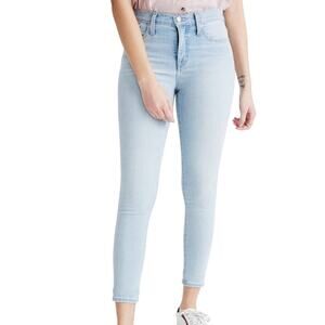 MADEWELL Simon Mid Rise Crop Skinny Jeans Size 28